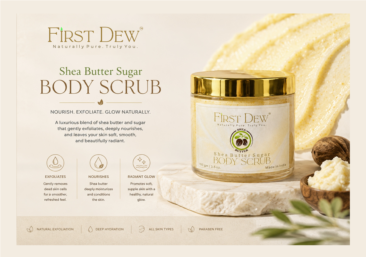 Shea Butter Sugar Body Scrub