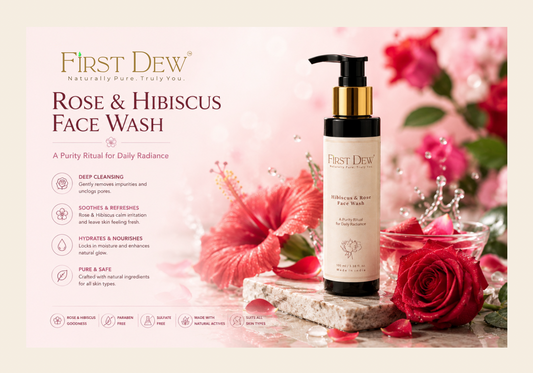 Rose & Hibiscus Face Wash