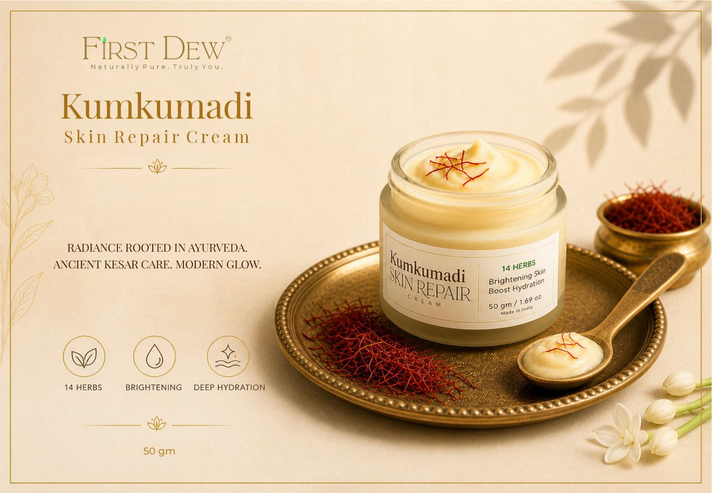 Kumkumadi Skin Repair Cream